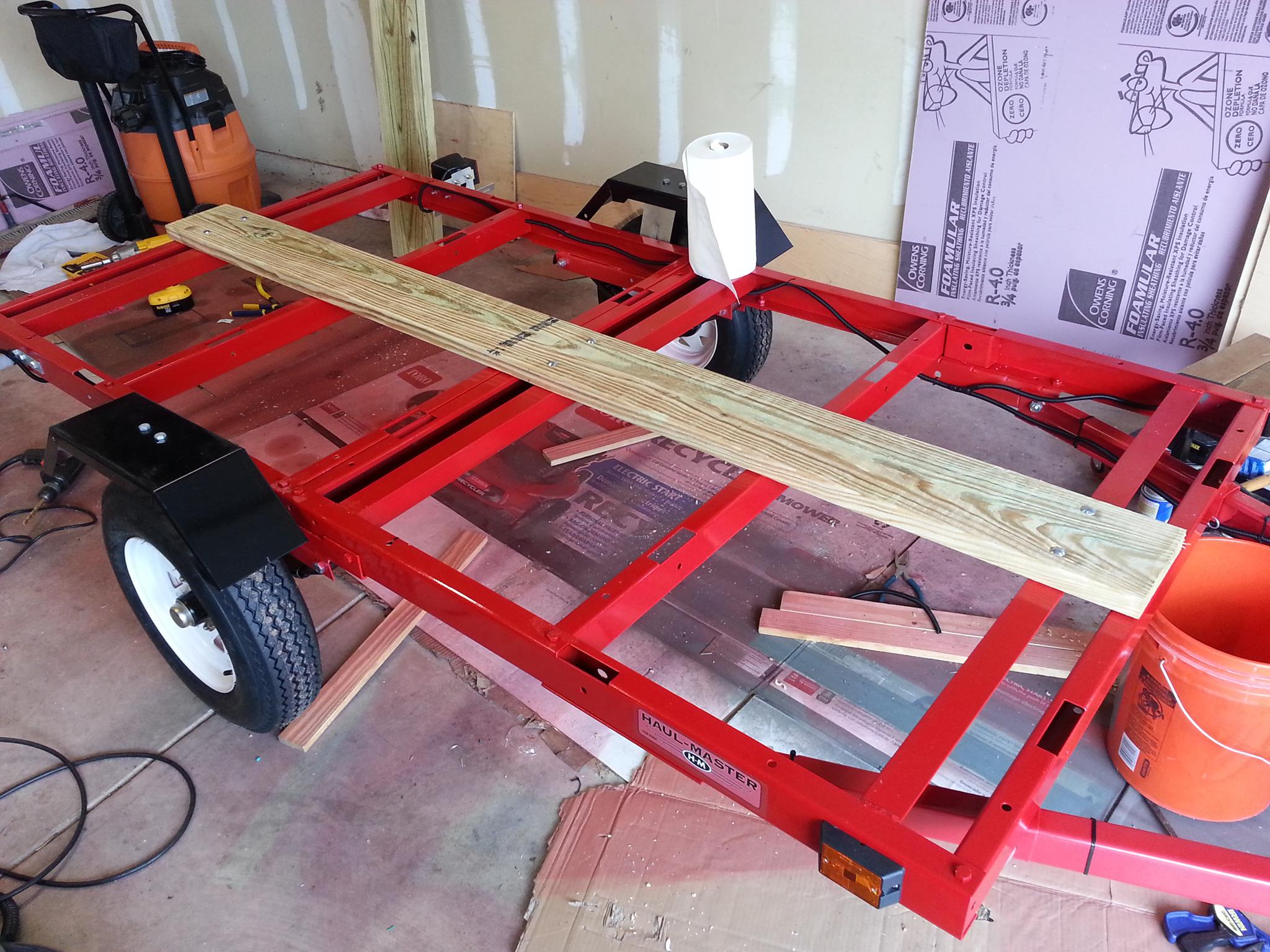 My Harbor Freight 4X8 utility trailer build out ZX6R Forum